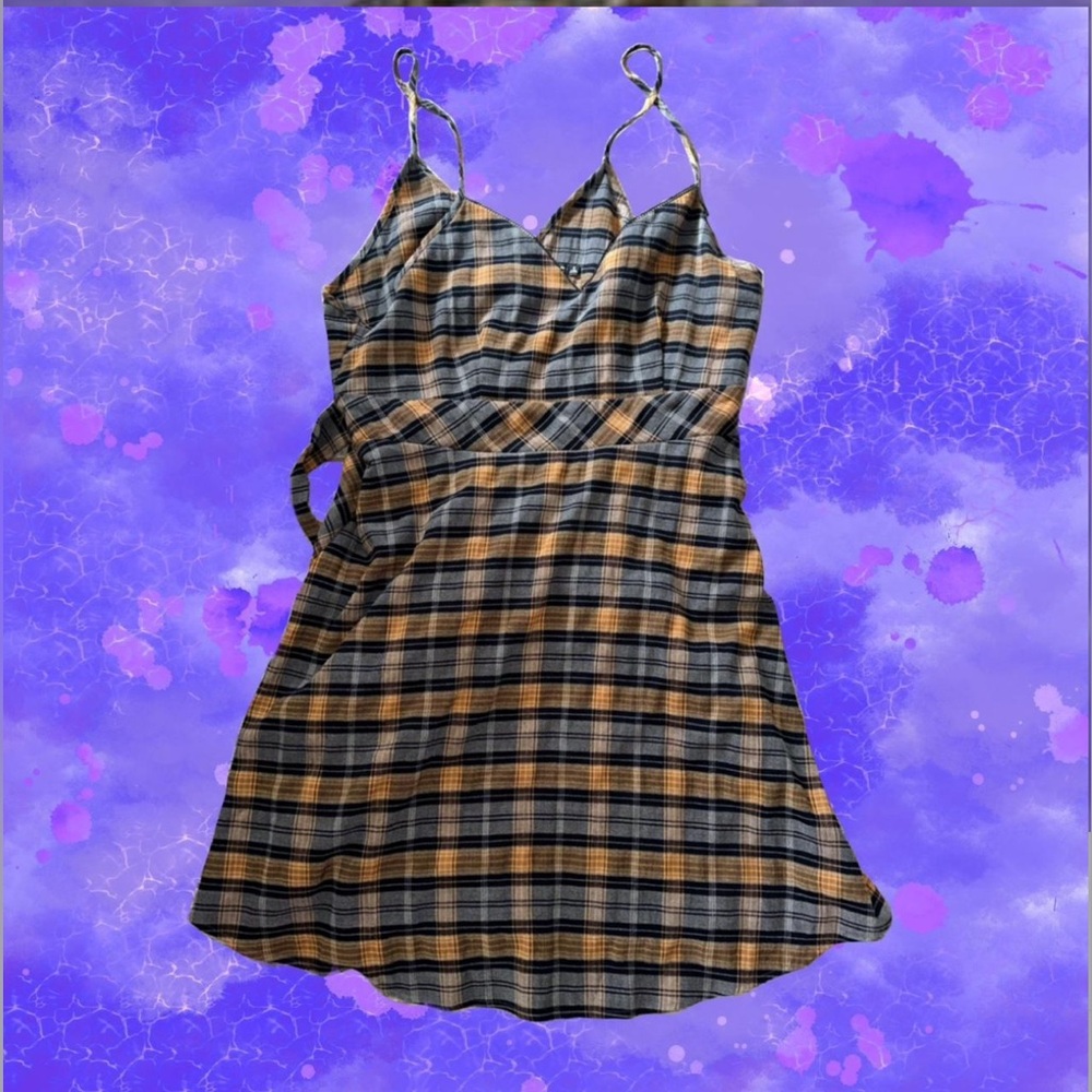 Plaid dress